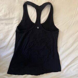 Lululemon racerback black tank top